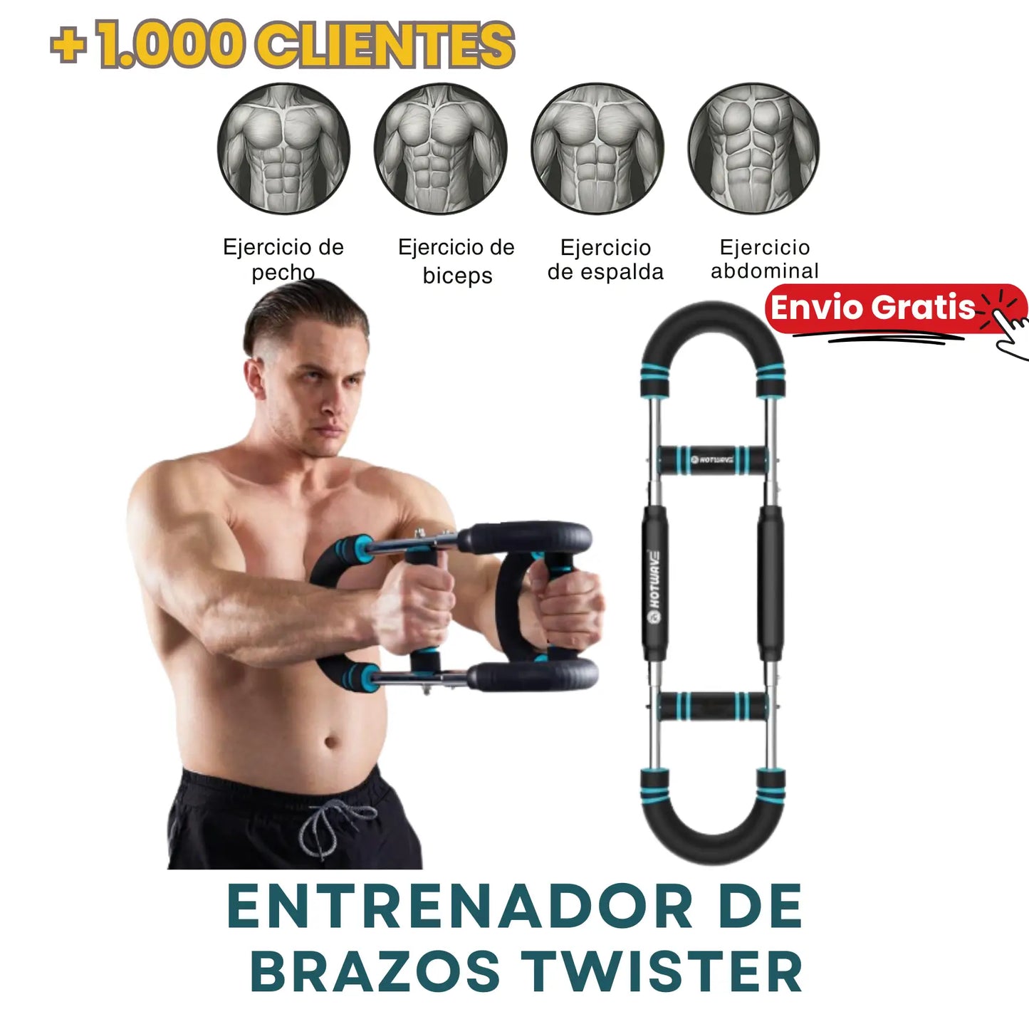 Ejercitadro De Brazo Twister