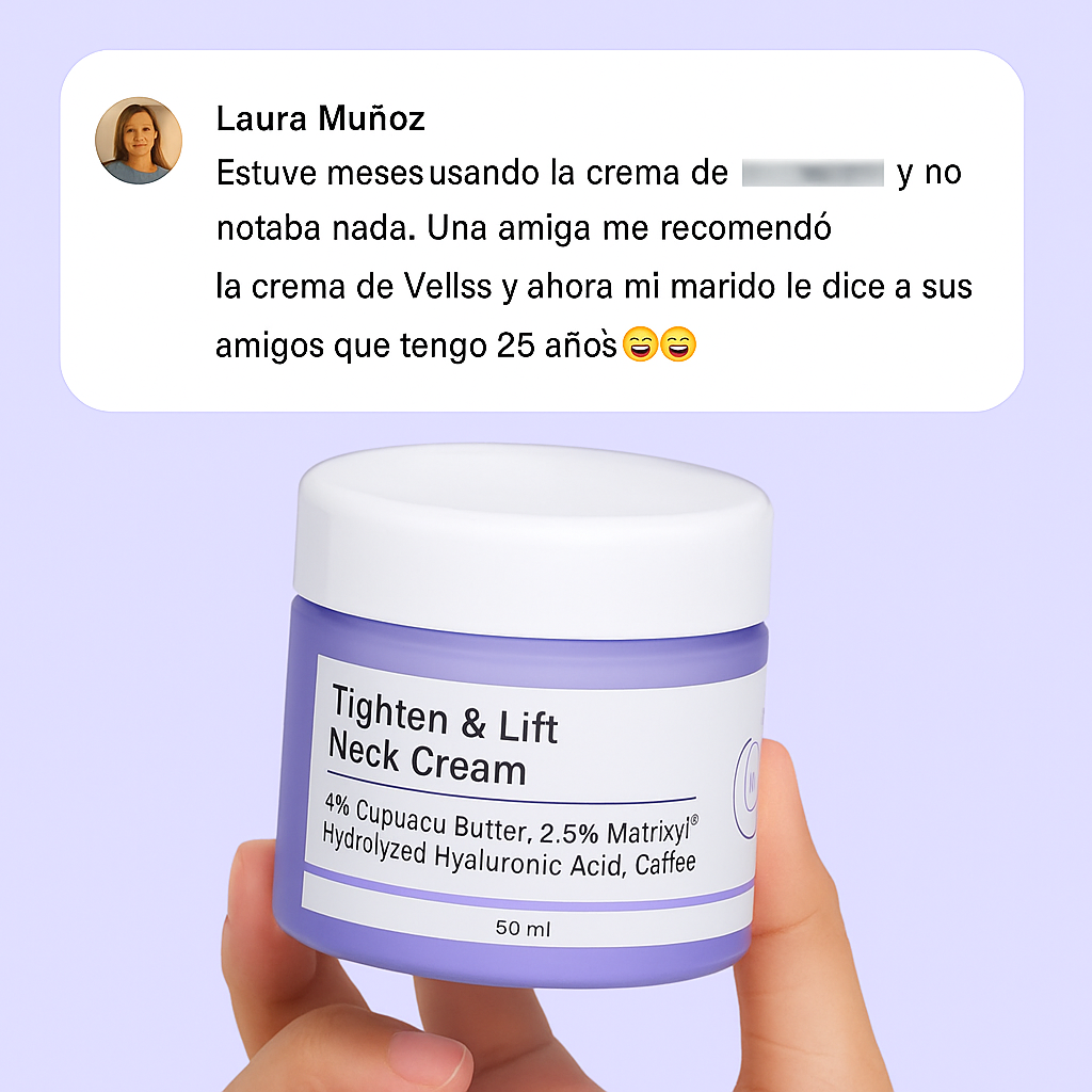 Go Pure 50ml Tighen Lift Neck-Crema Reafirmante