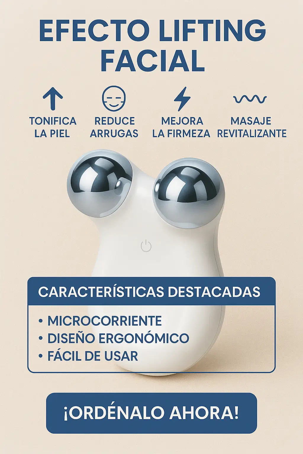 MASAJEADOR FACIAL ELECTRICO