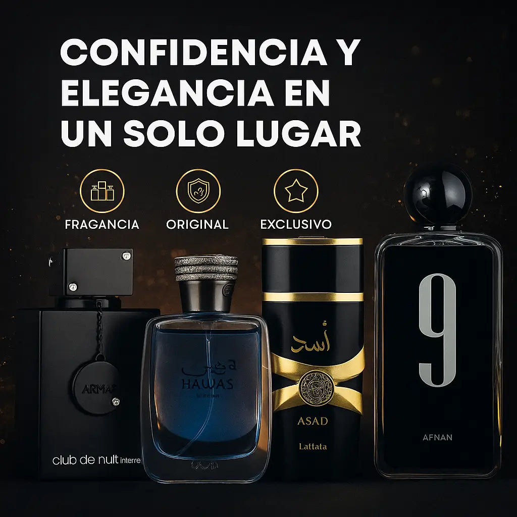 COMBO PREMIUM X4 PERFUMES