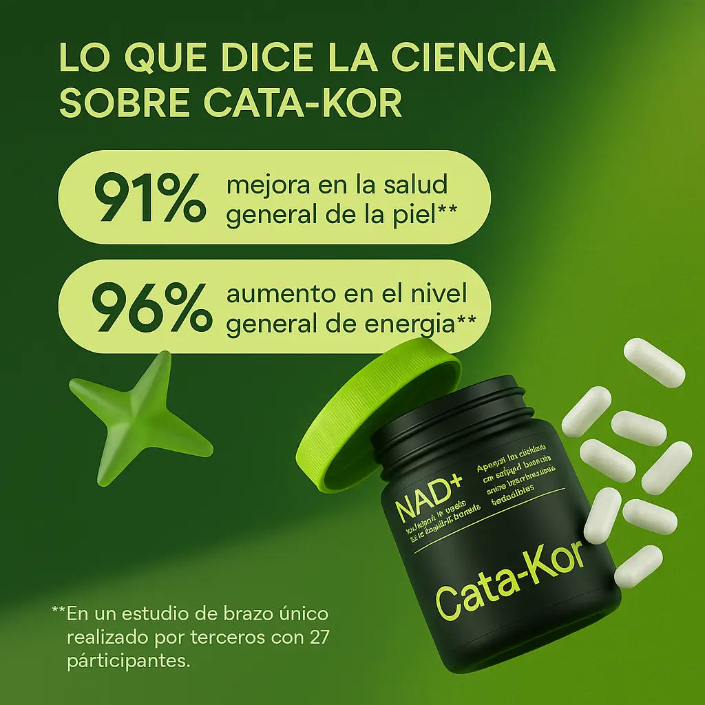 Cata-Kor NAD+ Advanced con Resveratrol